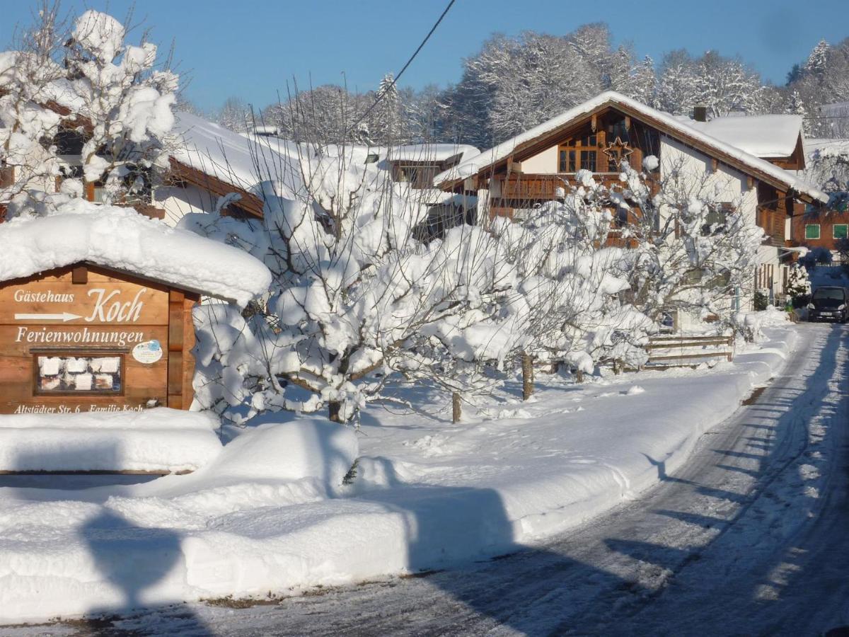 Gastehaus Koch Apartment Fischen im Allgaeu Exterior photo